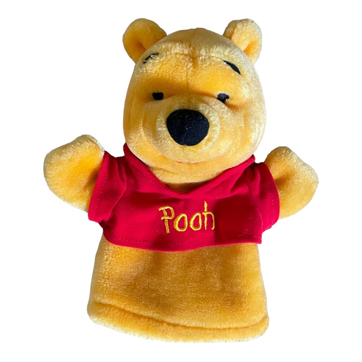 Winnie The Pooh Bear Hand Puppet Stuffed Plush Disney Arco Toys | eBay