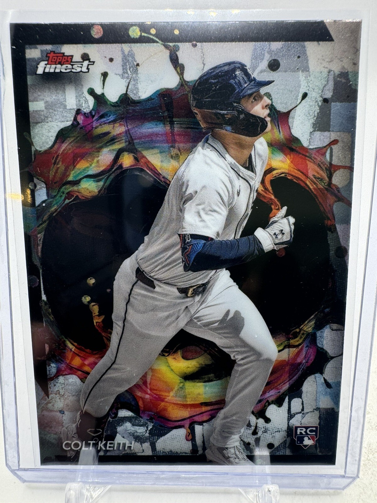 2024 Topps Finest Colt Keith RC “RARE” #208 Detroit Tigers