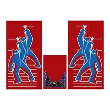 Space Invaders Deluxe Arcade S Kick Set - Highest Quality Available - PERFECTION