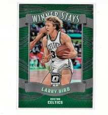 2023-24 Prizm Optic Basketball Larry Bird Winner Stays #3 - Celtics