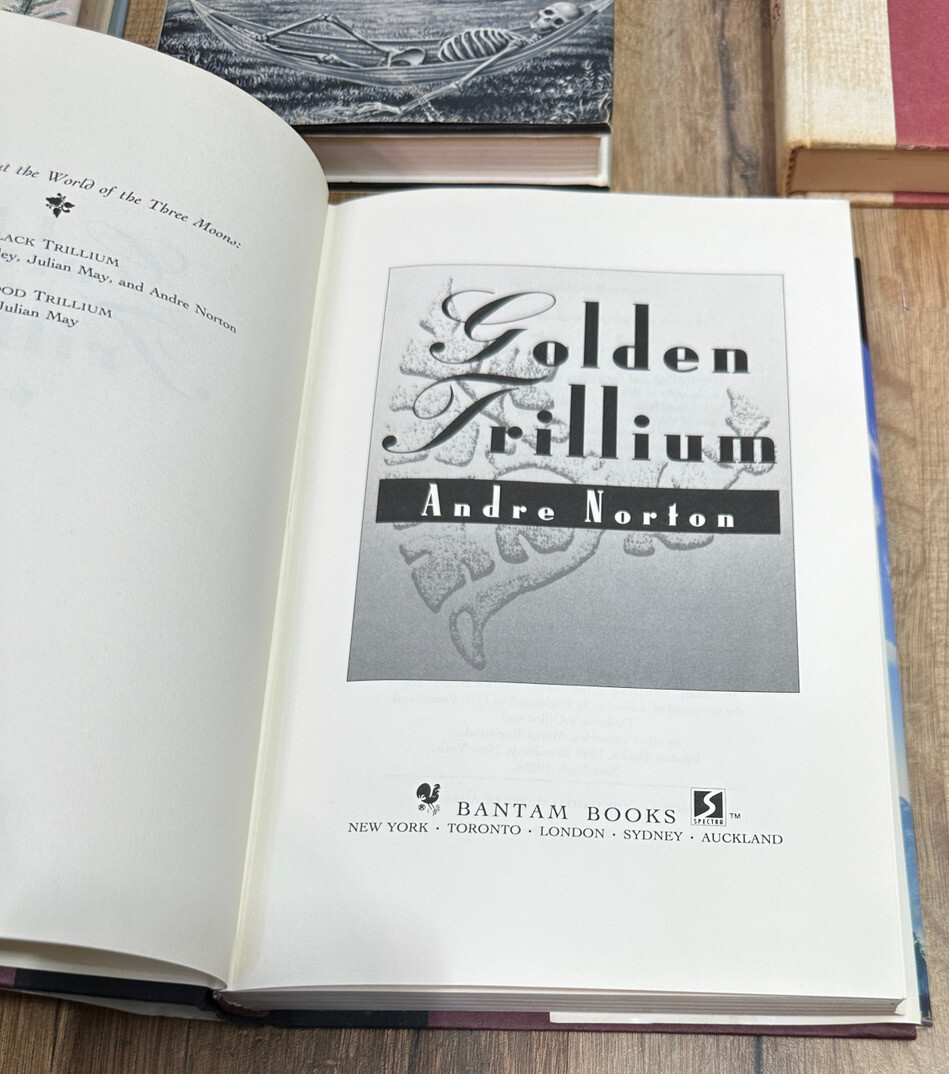 Andre Norton LOT of 6 HC Books Witch World Golden Trillium Sneeze on Sunday Cat