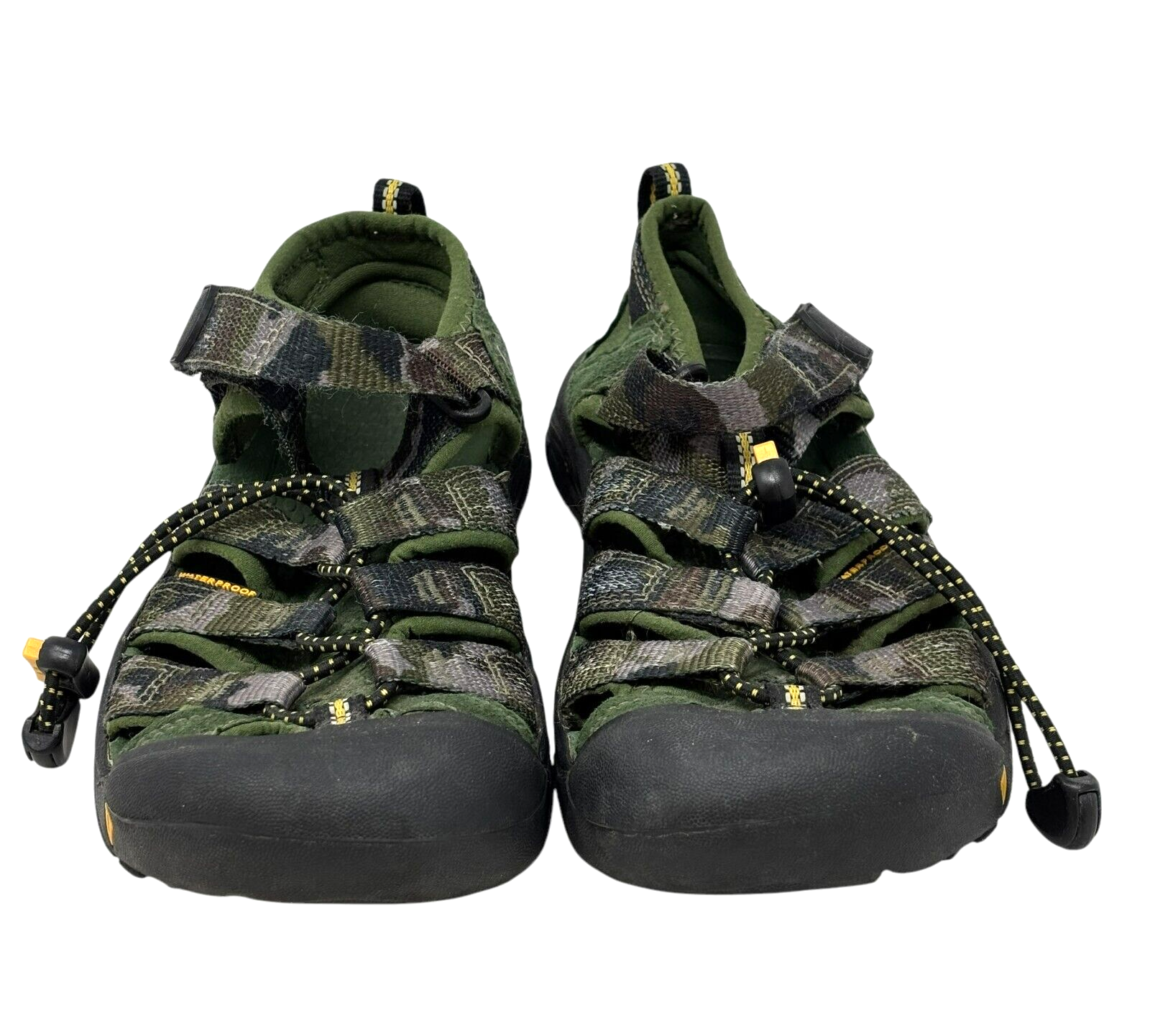 Sandali impermeabili mimetici verdi Keen Newport H2 scarpa giovane taglia 2 escursionismo 9212 BGPT