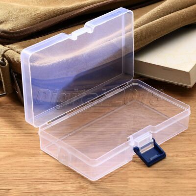Useful Plastic Transparent Storage Box Jewelry Container Case Bead Organizer Use