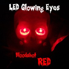 6 Pack - Led Glowing Eyes Halloween 5mm 9 Volt Wide Angle Redwhtblgrnyelorg 6 Pack - Led Glowing Eyes Halloween 5mm 9 Volt Wide Angle Redwhtblgrnyelorg