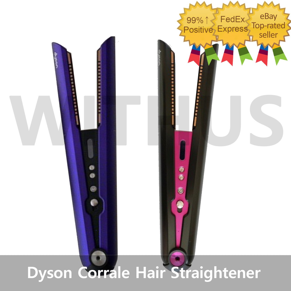 Dyson Corrale Hair Straightener - Fuchsia / Purple 2 Colors