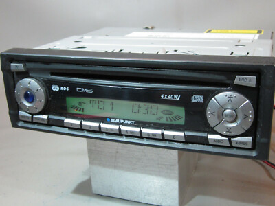 Car radio Blaupunkt RDS BP DMS CD (140) OK with front frame  
