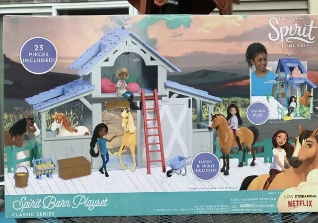 spirit horse barn playset