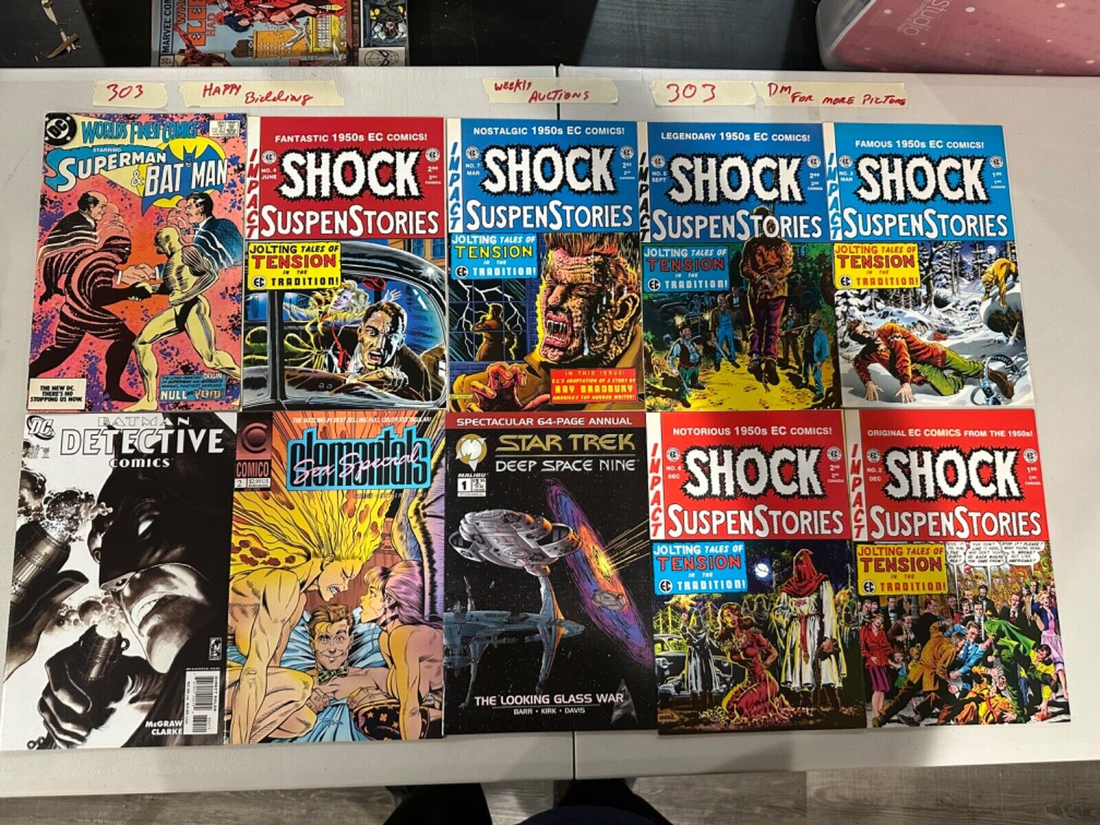 Lot of 10 Comic Lot (see pictures) 303-10