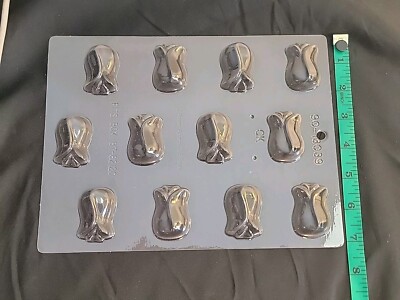 VALENTINES DAY Easter Love  Tulips  Flowers Spring Chocolate Candy Plastic Mold