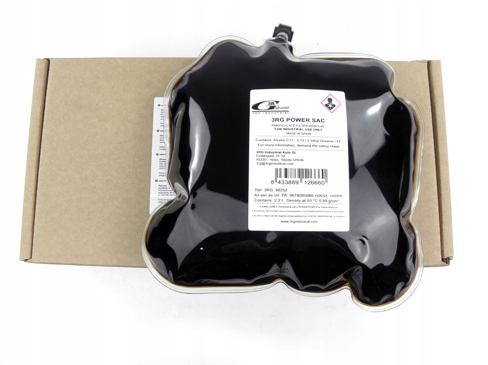 Poche additif cérine FAP Eolys anti encrassement pour Peugeot 308 3008 et Citroën C4 I