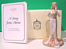 LENOX A SONG FROM HOME -- ARMED FORCES RADIO Fashion Figurine --- NEW in BOX COA