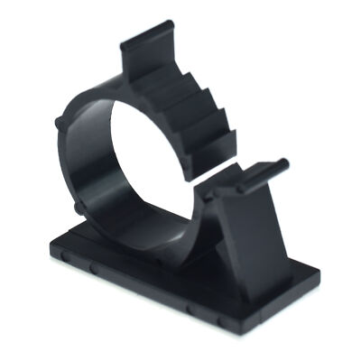 25X 0.5'' Self Adhesive Cable Clip Tie Wire Zip Cord Clamp Mount Holder Line Fix