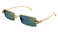Cartier CT0473S 003 Gold Sunglasses Panthere New Authentic