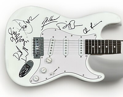 Counting Crows Signed Guitar Counting Crows Adam Duritz Autographed Guitar +5