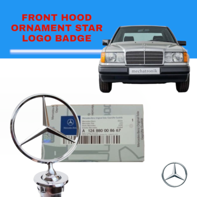 Mercedes-Benz W124 フロント灰皿 ＡＭＧjapan車両取外し Mercedes-Benz W123 W124 W201 W126 Emblem Bonnet Grille Badge Star
