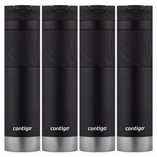 Contigo 24 oz. Byron 2.0 SnapSeal Insulated Stainless Steel Mug (4-Pack)