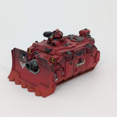 Warhammer 40k: Space Marines Blood Angels Vindicator - Pro Painted (AU033)