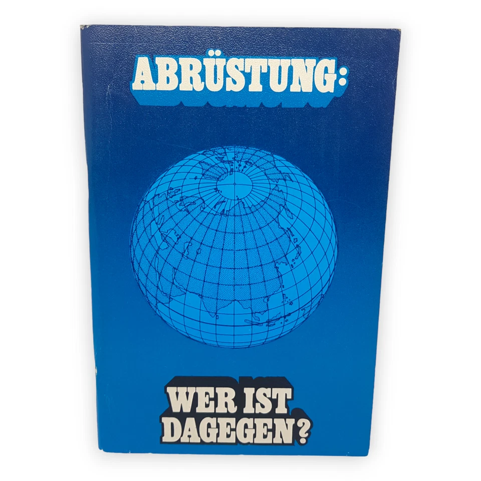 Abrüstung Wer ist dagegen Broschüre Militärverlag Moskau 1983 DDR Ostalgie Heft - Bild 1 von 4