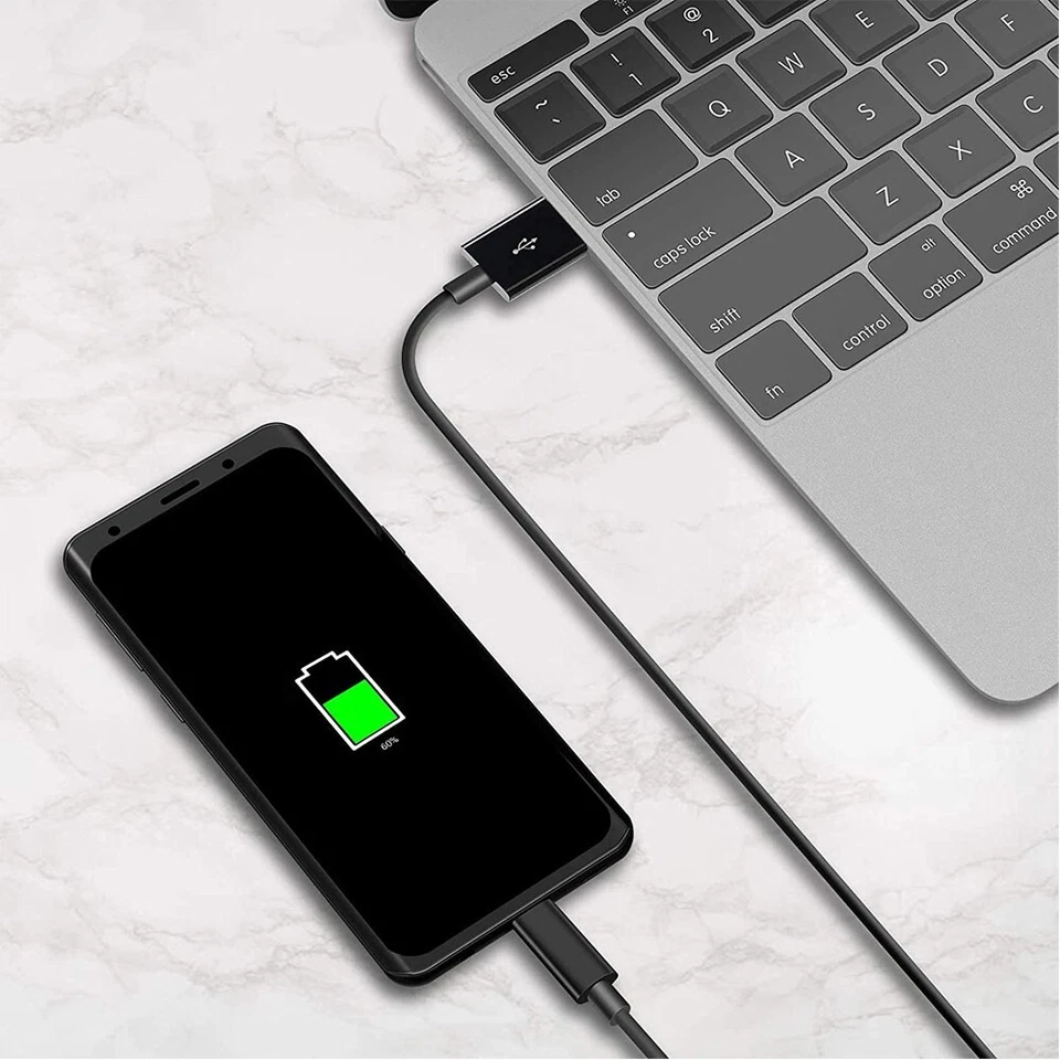 50CM USB Type-C Cable 4 in 1 Fast Charging, USB-A to USB C Charging Cable, - Image 3 of 4