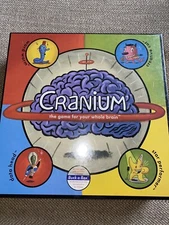 Cranium The Game 4 Your Whole Brain 1998 Outrageous Game Board - Starbucks Crani