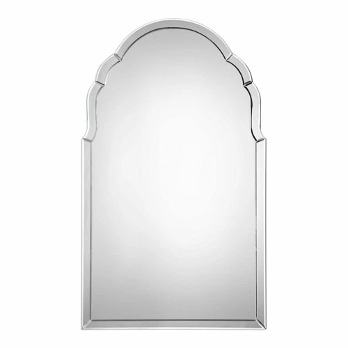 UTTERMOST 9149 BRAYDEN VANITY WALL MIRROR FRAMELESS ARCHED CLASSIC DESIGN - Picture 2 of 6