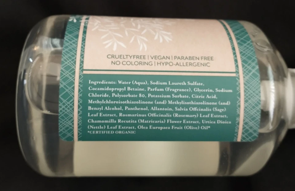 ¡Lote de 6 jabones de manos Olivia Care Verbena! All Natural 18,5 fl oz - Envío gratuito Foto 4 de 4