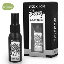 Spray Ritardante Eiaculazione Maschile Black Hole Naturale Precoce Dura a Lungo