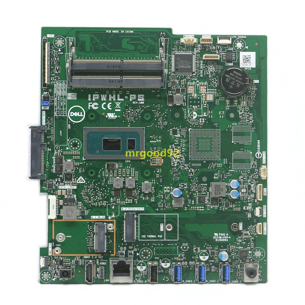 DELL Inspiron 3280 3480 AIO Motherboard I5-8265U IPWHL-PS DELL Inspiron 3280 3480 AIO Motherboard I5-8265U IPWHL-PS
