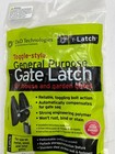 D&D TECHNOLOGIES TL01 POLYMER TOGGLE GATE T-LATCH PADLOCKABLE WOOD/METAL/VINYL