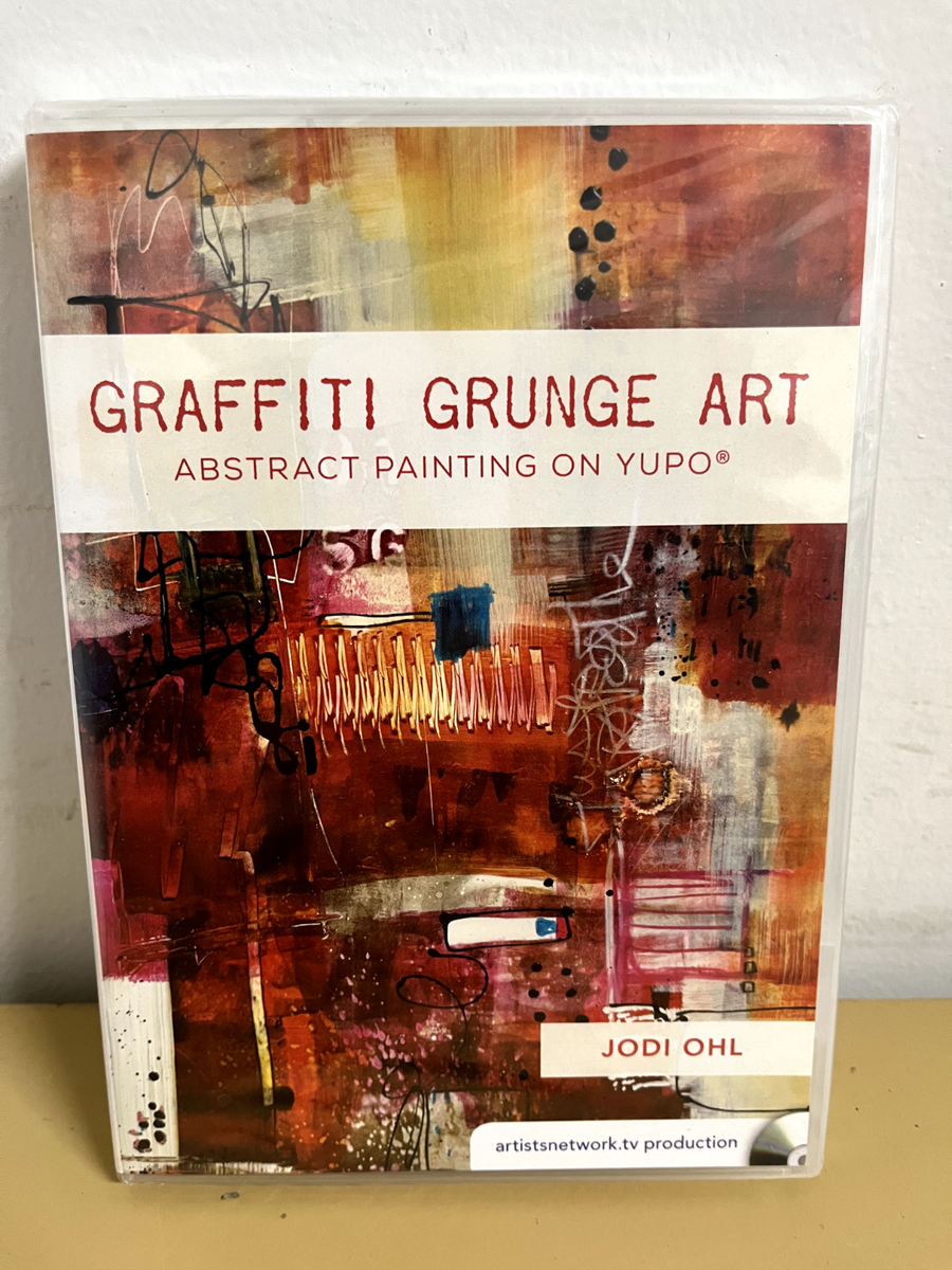 Graffiti Grunge Art - Abstract Painting on Yupo, Jodi Ohl DVD, NEW