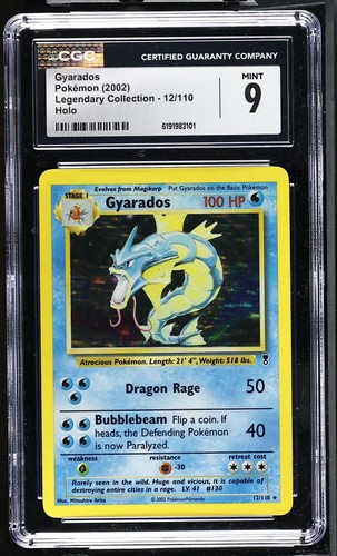 Gyarados graded CGC 9 for sale on eBay