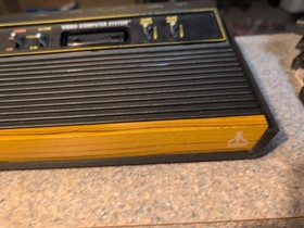 Atari 2600 Sunnyvale California 4-Switch Classic Woody Console TESTED  Rare 