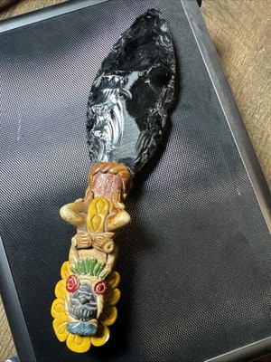 Mexican Aztec style ceremonial dagger