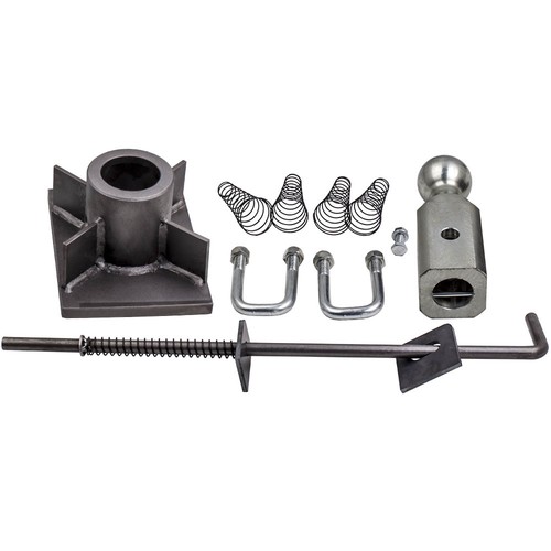 Universal Flatbed Gooseneck Trailer Hitch & 2-5/16" Ball For GNRK1500 30,000lbs