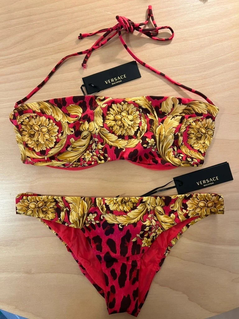 VERSACE ビキニ　新品未使用タグ付き正規品 Versace Bikini Swimwear for Women for sale | eBay