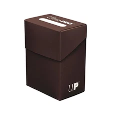 Ultra Pro Solid Color Deck Box Brown
