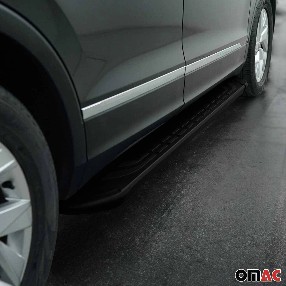 2007-2013 BMW X5 E70 Running Boards Side Steps Black - Изображение 2 из 4