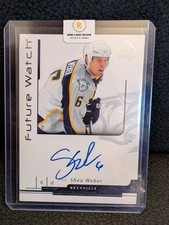Shea Weber 2006-07 SP Authentic Future Watch Autograph Rookie #459/999!!!