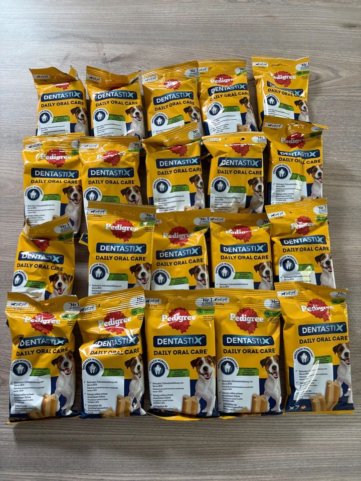 PEDIGREE Dentastix Mini für Kleine Hunde 5-10 kg Hundesnacks Tägliche Zahnpflege