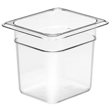 Cambro 66CW Camwear 1/6 Size 6 Deep Food Pan