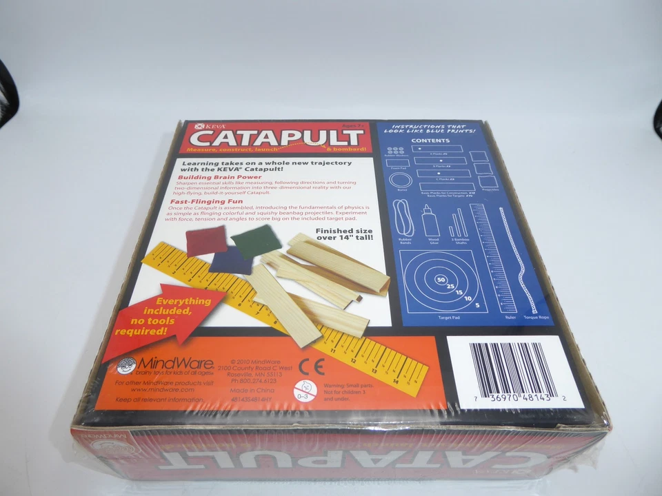 KEVA Catapult game, STEM Building Kit, Educational Toy - Image 3 of 3