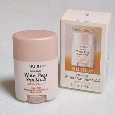 SU:M37 Sun-away Water Pear Sun Stick 14g SPF50+ PA++++ UV Protection K-Beauty
