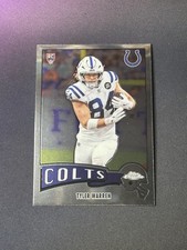 Topps 2025 Chrome Tyler Warren Rookie #1975-15 Indianapolis Colts Football