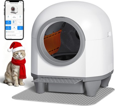 Automatic Self-Cleaning Litter Box 90L Large Capacity Multiple Cats APP