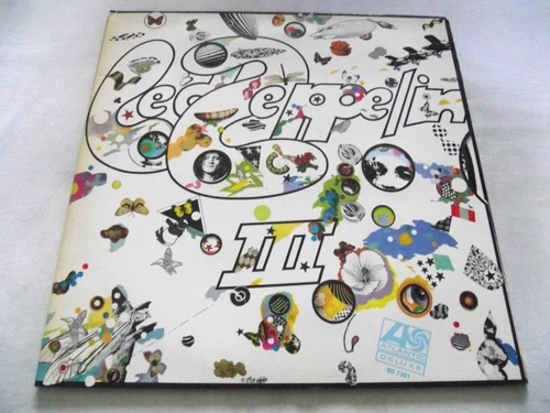 LED ZEPPELIN ~ LED ZEPPELIN III ** 1970 UK Plum/Red ATLANTIC LP