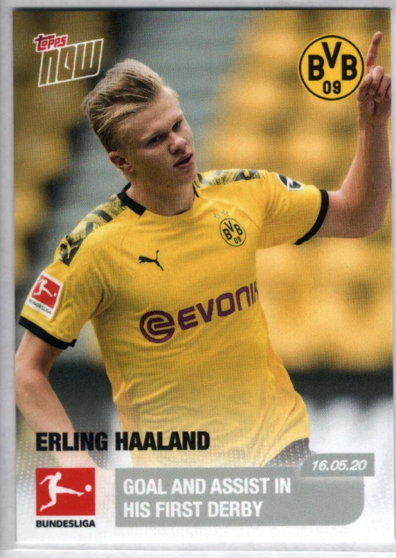 Topps Now Bundesliga - Erling Haaland #144 2019-20 for sale | eBay