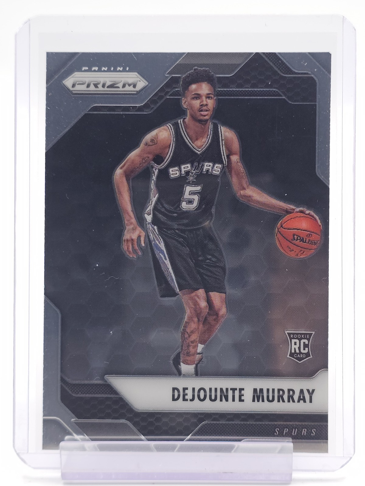 DEJOUNTE MURRAY 2016-17 PANINI PRIZM ROOKIE #236 SPURS BASKETBALL Q0014