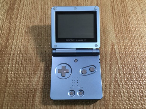 LG2551 Plz Read Item Condi GameBoy Advance SP Pearl Blue Console Japan - Picture 3 of 12