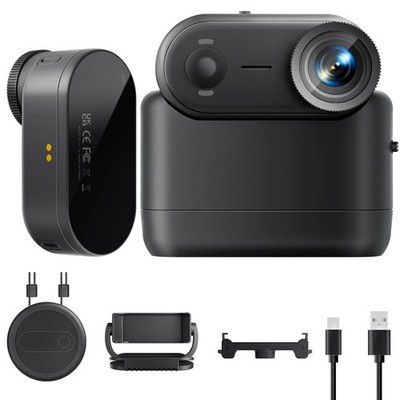 4K 30FPS POV , Portable Vlogging with 33FT Waterproof, 64GB Tiny Actioncamera...