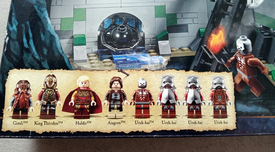 SEALED 2012 Set, LEGO 9474 Lord Of The Rings The Battle Of Helm's Deep New - Image 3 of 4